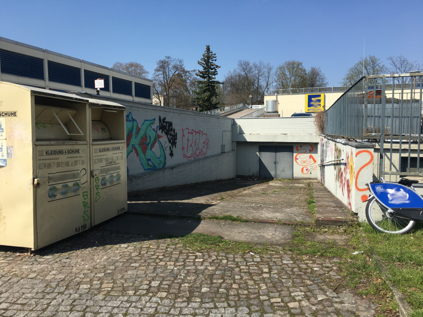 Lagerfläche im Untergeschoss